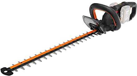 WORX WG286E.9 Profi Akku Heckenschere 40V, ohne Akku & Ladegerät | Präziser Schnitt auch bei schwierigen Winkeln, leistungsstarker bürstenloser Motor, 58cm Schnittlänge, 27mm Zahnabstand