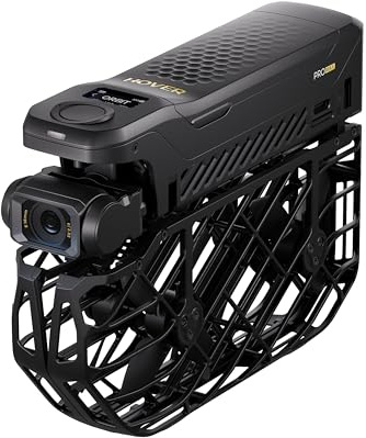 HOVERAir X1 PROMAX Drohne mit Kamera 8K, Faltbar Action Cam, Standard | Flugkamera mit 15 vollautomatischen Flugmodi, 42 km/h & KI-Tracking. OmniTerrain für jedes Gelände, Rückkollisions-Erkennung