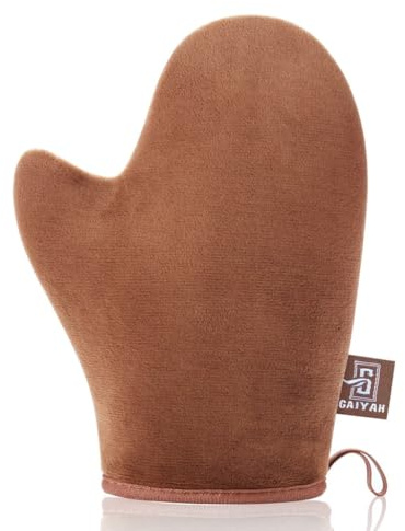 GAIYAH Handschuh Selbstbräuner Applicator Mitt - Für Gesicht, Beine Und Körper - Geeignet Für Mousse, Spray, Oil Und Water