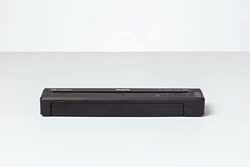 Brother PJ-863 Mobiler A4 Thermodirekt-Dokumentendrucker mit 300 DPI Druckauflösung, 13,5 Seiten/Minute, Bluetooth- und USB-C-Schnittstelle, Schwarz