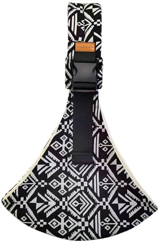 EnixwH Babytrage Neugeborene Ab Geburt, Verstellbare Baby Carrier for Newborns, Kindertrage Seitlich Schwarz, Hüfttrage für Kleinkinder, Kleinkind Trage Seitlich, Kleinkinder bis 15 KG (Bonsai-Muster)