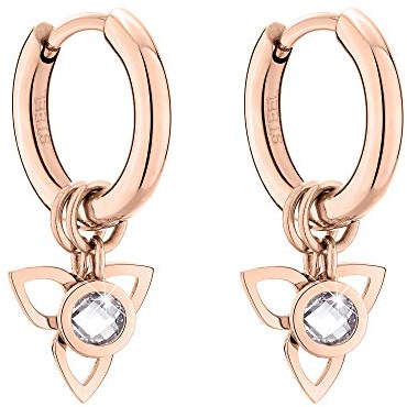 Tamaris Damen Ohrring in Roségold aus Edelstahl TJ-0018-E-15
