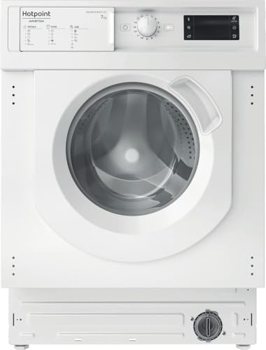 Hotpoint Einbauwaschmaschine Frontlader: 7,0 kg, BI WMHG 71483 EU N
