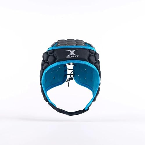 Gilbert XP 250 Rugby-Helm, Blau (Headguard), Größen Senior/Junior (XXS (Junior))