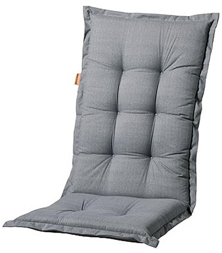 Madison , , Schaum und Vlies , A046 Hochlehner Auflage Basic Grey, ca. 123 x 50 x 8 cm, grau