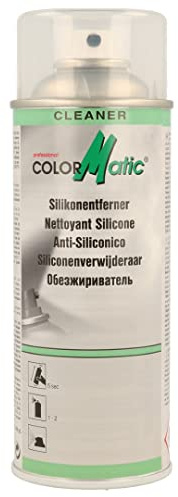 ColorMatic Silikonentferner Transparent 400 ml - Reiniger | Entfernt Silikon, Fett, Öl, Wachs, Teer & Klebstoffreste - mildes Lösungsmittel, verbessert Lackhaftung