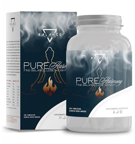 PUREHARMONY® (MIT DETOX DRAINAGE DIÄT) 120 Tabletten | Abnehmen Schnell Fettverbrenner I Fat Burner, Appetitzügler, SelectSIEVE Libra®, Klinischen Studien zur Förderung des Sättigungsgefuhls