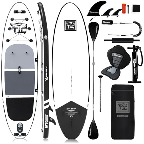 TIGERXBANG SUP Boards Stand Up Paddling Board, aufblasbare Paddle-Boards Defender-Pro-Kollektion
