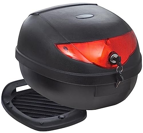 vidaXL Motorrad-Topcase 36 L für einen Helm