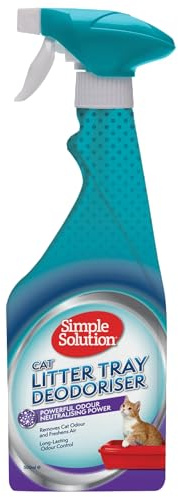 Simple Solution Katzenstreu Geruchsentferner mit enzymatischer Reinigung, 500 ml