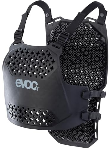EVOC Torso Protector & Torso Protector PIN Pack 1,5 Schutzweste (Rücken- und Brustschutz, Neue LITESHIELD Flex Protektortechnologie, höchste Flexibilität)