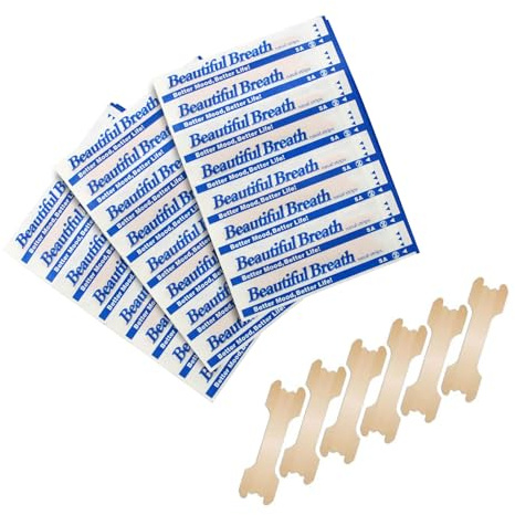 MYMULIKE Nasenpflaster 200 Stück, Nasenstrips, Nasenstrips Größe l (66 x 19 mm) für Sport
