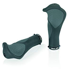 XLC Griffe Ergonomic GR-S22, schwarz/grau, 135 mm, 2501583800