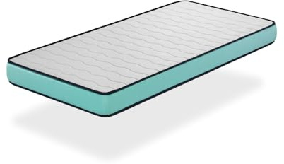 DORMISSIMO Matratze 90X140 KINDERDORMISSIMO Matratze Hohe 14 cm Promo Confort H2 - ergonomisch - atmungsaktiv - Gedächtnis. Ideal für Ausziehbetten