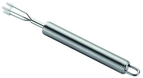 Kelomat, 4150-247, Pellkartoffelgabel, WENDEN/DREHEN, Edelstahl, Länge 1.4 cm, Breite 1.4 cm, Höhe 24 cm, Gewicht 0.048 kg