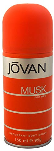 Jovan Musk for men Deo Body Spray, 1er Pack (1 x 0.15 l)