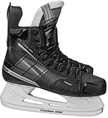 Tour Code Lx Eishockey Schlittschuhe, Schwarz, 43