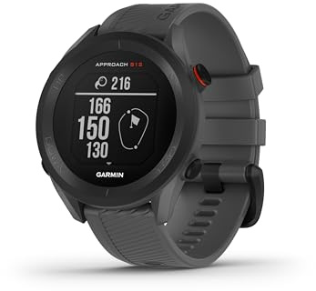Garmin Approach S12 2022 Edition - GPS-Golfuhr mit Schlagweitenmessung & Distanzangaben zum Grün/Hindernissen auf 42.000 Golfplätzen. Einfache Bedienung & bis zu 30 h Akkulaufzeit im Golf-Modus.