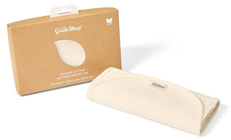 The Little Green Sheep Matratzenschoner für Baby-Körbchen / -Tragetasche / Kinderwagen, wasserdicht