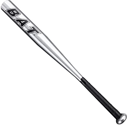 Aluminium Baseballschläger Schwarz Mehrfarbig Metall Baseballschläger Leicht Spiel Schläger für Jugend Erwachsene Männlich Weiblich 34 Zoll (86,4cm)
