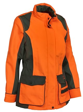 Percussion Jagdjacke Stronger für Damen, Orange, 38