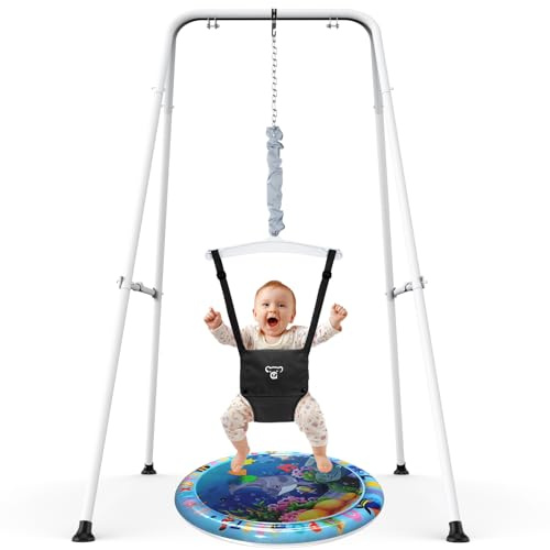 Türhopser Baby, Hängeschaukel für Kleinkinder, Babyschaukelsitz, Baby Jumper mit Gestell Türhopser mit Ständer