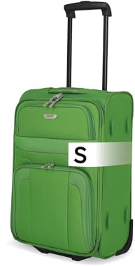 paklite Handgepäck Koffer mit 2 Rollen, Reisekoffer klein, Orlando, Klassischer Weichgepäck Trolley im zeitlosen Design, 53 cm, 37 Liter