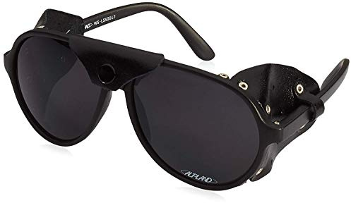 Alpland Bergbrille Gletscherbrille, Bergsteigerbrille, Kletterbrille Schutzbrille mit Filter, Cat. 4 !