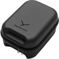 beyerdynamic Hardcase PRO stabiles Transportcase für ohrumschließende beyerdynamic Kopfhörer mit Zubehörfach, robuster Schutz, passgenau für zahlreiche Modelle, langlebige Verarbeitung