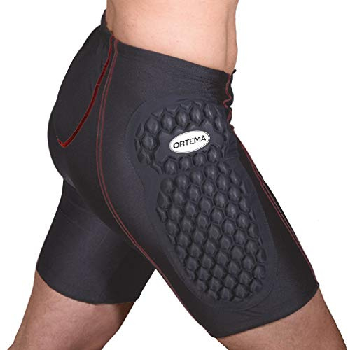 ORTEMA X-Pants LP Prellschutz Hose - Schlag- und Prellschutz im Hüftbereich mit Schutz im Bereich des Steißbeins - für/Snowboard/Ski/Eishockey/Bike/MTB/Ballsport & mehr
