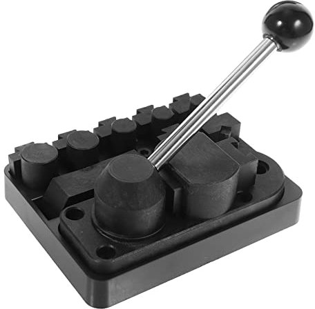 STOBOK Ringbiegewerkzeug für Schmuckdesigner, 12/14/16/20/22mm, 90°/45°