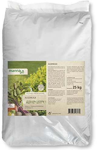 Hauert Manna Algenkalk 25 kg Bodenaktivator Bodenverbesserer Buchsbaumschutz