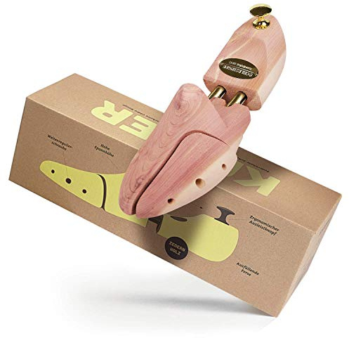 Schlesinger - TESTSIEGER - Premium Herren Schuhspanner aus edlem Zedernholz für eine optimale Schuhpflege - Modell Kaiser - Inklusive Gratis Schuhpflege E-Book