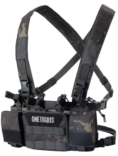 OneTigris CORDURA Chest Rig MOLLE Taktische Funktionsweste |MEHRWEG Verpackung