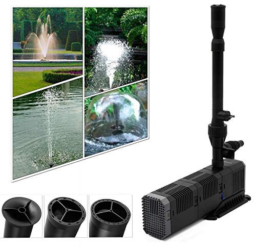 Forever Speed 1500L/h Springbrunnenpumpe Wasserspielpumpe Teichpumpe Fontäne Wasserpumpe Fontäne Gartenpumpe Bachlaufpumpe