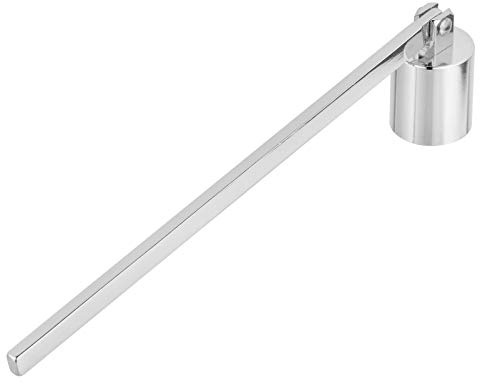 Edelstahl Kerzenlöscher Silber Kerzenglocke Flammenlöscher Kerzenabdeckung Feuerlöscher Candle Snuffer Kerze Werkzeug Zubehör für Weihnachten Dekoration