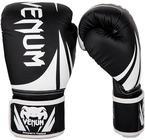 Venum Challenger 2.0 Kinder Boxhandschuhe - Schwarz/Weiß - 8 Oz