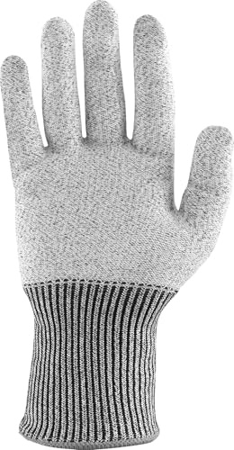 ZWILLING Z-Cut Schnittschutzhandschuh für die Küche, Einheitsgröße, Für Links- und Rechtshänder, Lebensmittelecht, Grau