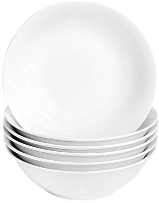 Argon Tableware Klassische Getreideschalen - 18cm - Packung Von 6 - Weiß