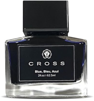 Cross 8945S-1 Tinte für Füllhalter im Glas blau, 62,5 ml