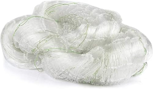 GWHOLE Vogelschutznetz engmaschig Laubschutznetz 10 x 4 m für Balkon Garten