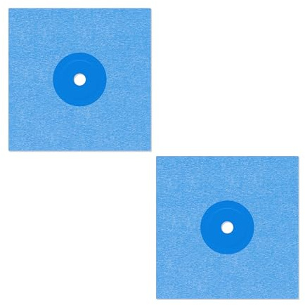 Isolbau Wandmanschette P3 Blau - 2 Stück 120 mm Dichtband - Wasserdichte Manschette für Sanitär, Dusche, Bad, Fliesen, Isolierung Abdichtung Dichtmanschette für Innen- & Außenbereich