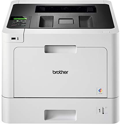 Brother HL-L8260CDW Professioneller WLAN Farblaserdrucker (31 Seiten/Min., Duplex, 2.400 x 600 DPI) weiß/schwarz