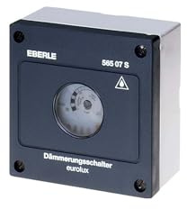 Eberle 0565 08 140 020 Daemmerungsschalter Dunkelblau, Grau 230V 1 Schließer