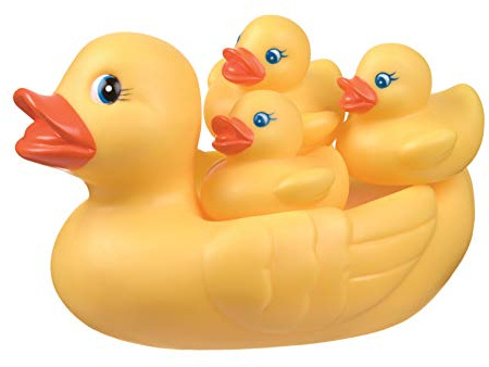 Playgro Badeenten-Familie - Babybadeente - Badeente - Wasserspielzeug - Baden - Kinderspielzeug - Babyente - gelb