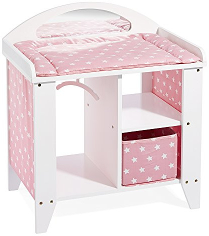 howa Wickelkommode/Wickeltisch Stars für Puppen 2740
