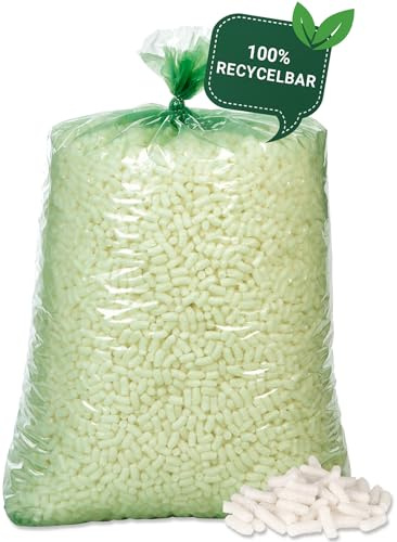 BB-Verpackungen 10x 300 Liter BIO-Verpackungschips SMALL (10 Beutel) | antistatisches Füllmaterial, leichte Polsterchips und 100% biologisch abbaubar