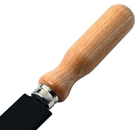 Rennsteig Flachschaber mit Hartmetall-Wendeplatte (zum Bearbeiten von ebenen Flächen, Doppelseitig geschliffen, ergonomische Bauweise, mit Pulverlackierung, Werkzeug) 465 020 0