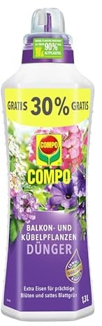 Compo Balkon- und Kübelpflanzendünger 1,3l