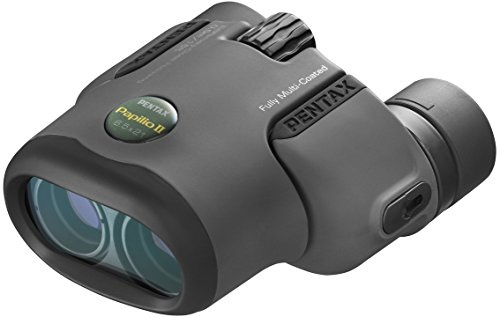 PENTAX Papilio II 6,5x21 Kompaktes Fernglas zur Vogelbeobachtung, für Reisen, Sport und Theater 50-cm-Nahsicht für Museen Hell und klar durch komplette Mehrschichtvergütung, BAK4-Prisma
